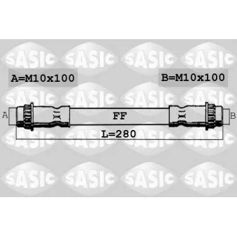 Flexible de frein SASIC 6600018