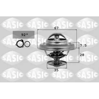 Thermostat d'eau SASIC 9000016