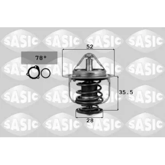 Thermostat d'eau SASIC 9000075