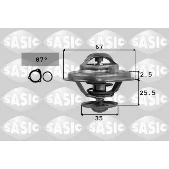 Thermostat d'eau SASIC 9000167