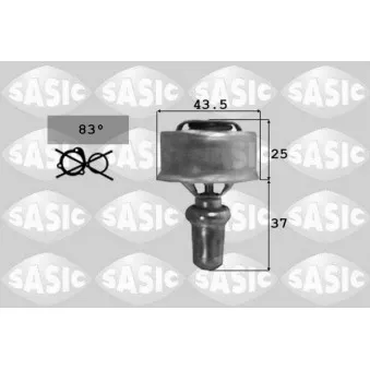 Thermostat d'eau SASIC 9000314