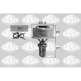 Thermostat d'eau SASIC 9000319