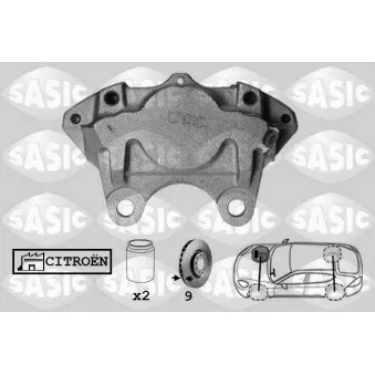 Étrier de frein avant droit SASIC SCA0123