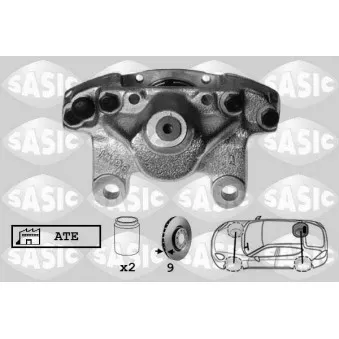 Étrier de frein arrière droit SASIC SCA6013