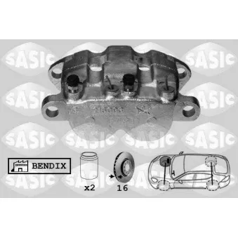 Étrier de frein avant droit SASIC SCA6209