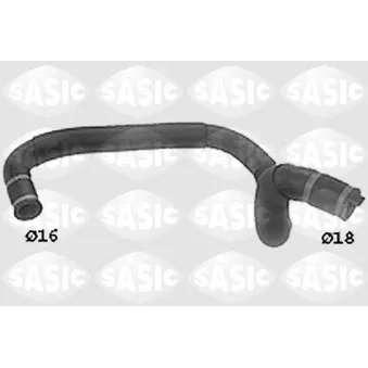 Durite de radiateur SASIC SWH0288