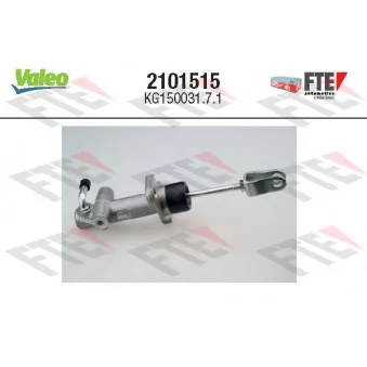 Cylindre émetteur, embrayage FTE 2101515