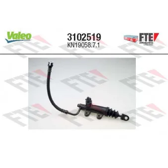 Cylindre récepteur, embrayage FTE 3102519