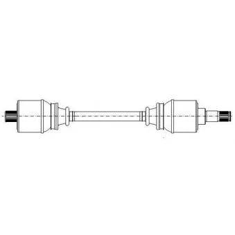 Arbre de transmission METELLI 17-0092