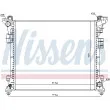 Radiateur, refroidissement du moteur NISSENS 61034 - Visuel 2