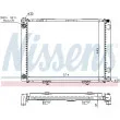 Radiateur, refroidissement du moteur NISSENS 62734A - Visuel 2