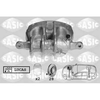 Étrier de frein avant droit SASIC 6500079