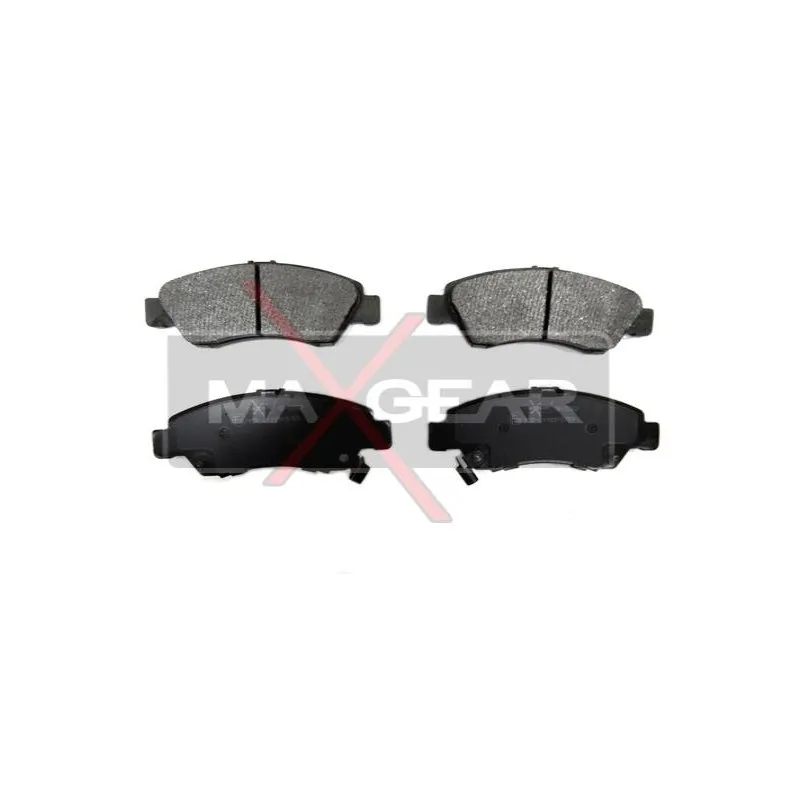 Jeu de 4 plaquettes de frein avant MAXGEAR 19-0562