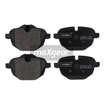 Jeu de 4 plaquettes de frein arrière MAXGEAR 19-2900