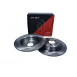 Jeu de 2 disques de frein arrière MAXGEAR 19-4701 - Visuel 2