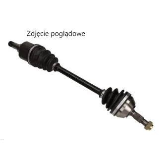 Arbre de transmission avant droit MAXGEAR 49-2404