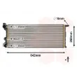 Radiateur, refroidissement du moteur VAN WEZEL 17002074 - Visuel 1