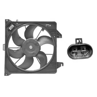 Ventilateur, refroidissement du moteur VAN WEZEL 1884746