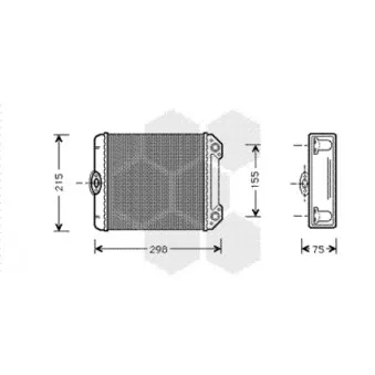 Système de chauffage VAN WEZEL 30006172