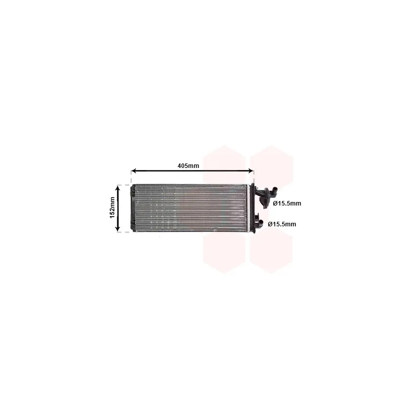 Système de chauffage VAN WEZEL 30006258
