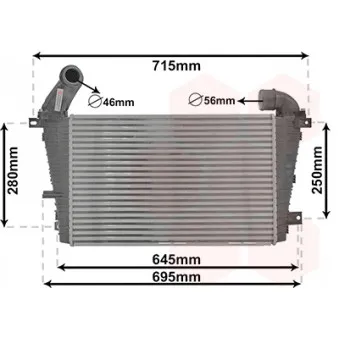 Intercooler, échangeur VAN WEZEL