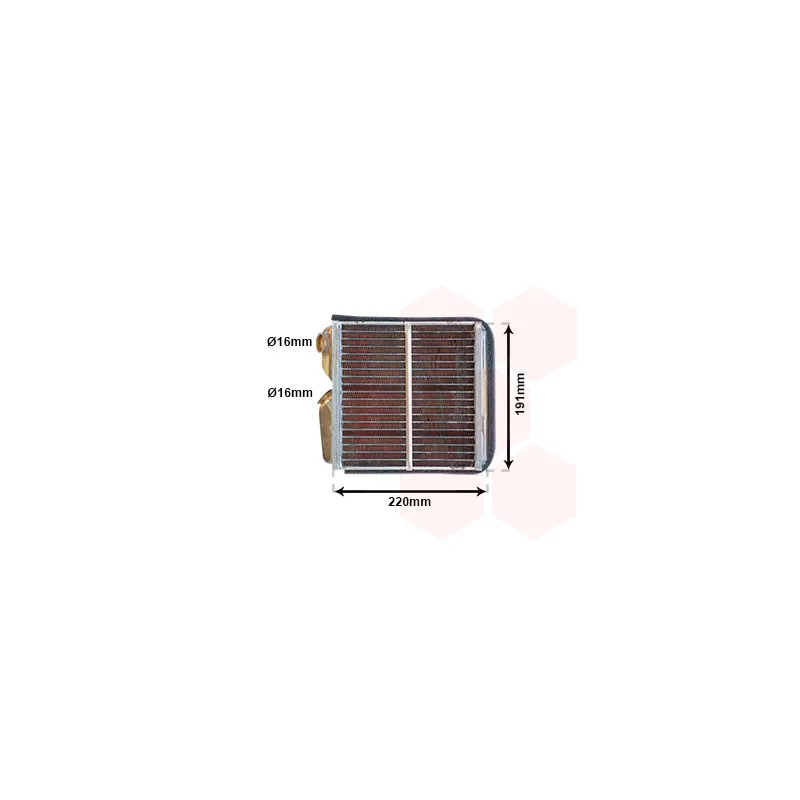 Système de chauffage VAN WEZEL 37006240