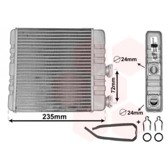 Système de chauffage VAN WEZEL 37006321