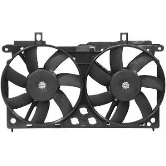 Ventilateur, refroidissement du moteur VAN WEZEL 4018749