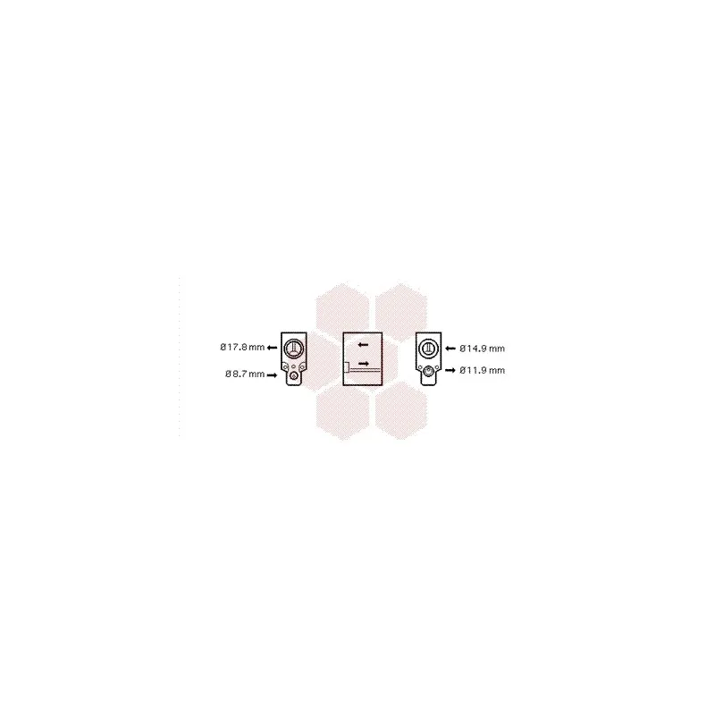 Détendeur, climatisation VAN WEZEL 43001336