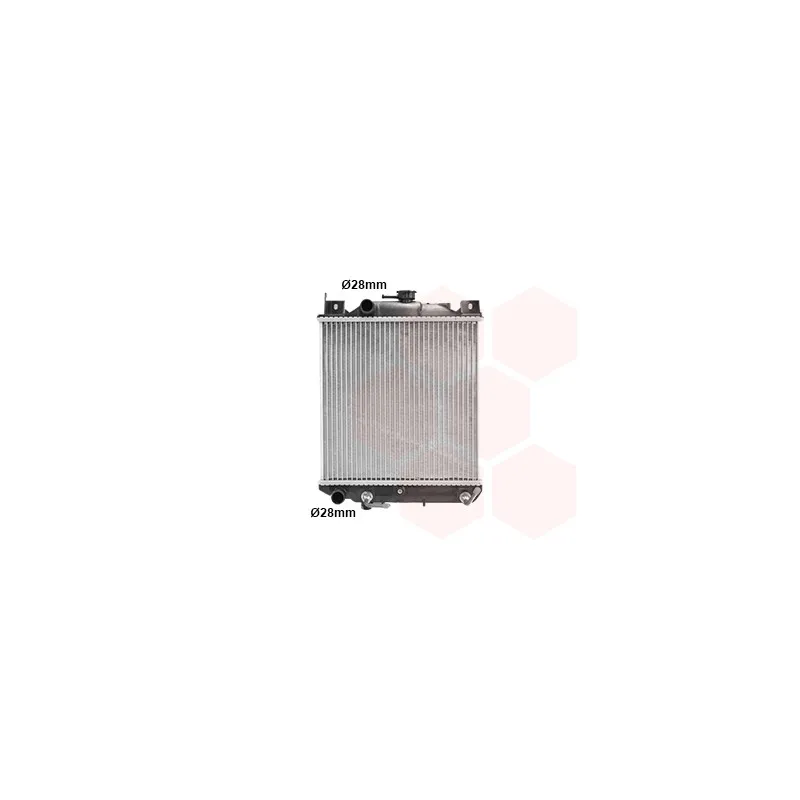 Radiateur, refroidissement du moteur VAN WEZEL 52002023