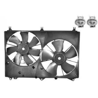 Ventilateur, refroidissement du moteur VAN WEZEL 5250749