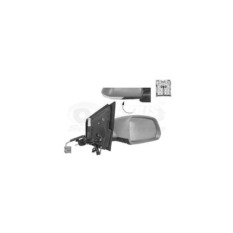 Rétroviseur extérieur VAN WEZEL 5828814