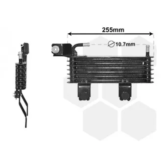 Radiateur d'huile de boîte automatique VAN WEZEL 82003369