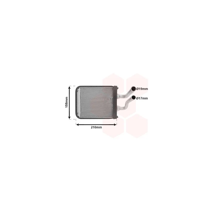 Système de chauffage VAN WEZEL 83006067