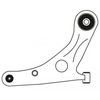Triangle ou bras de suspension (train avant) FRAP F3107