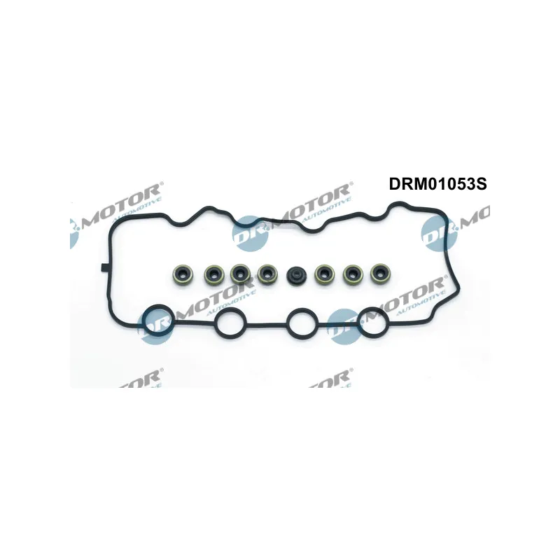 Jeu de joints d'étanchéité, couvercle de culasse Dr.Motor DRM01053S