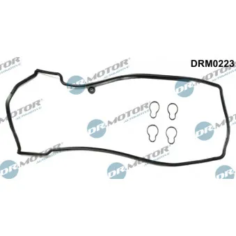 Jeu de joints d'étanchéité, couvercle de culasse Dr.Motor DRM0223