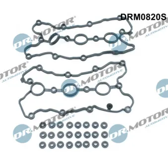 Jeu de joints d'étanchéité, couvercle de culasse Dr.Motor DRM0820S