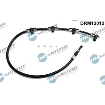 Tuyau, carburant de fuite Dr.Motor DRM12012