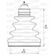 Soufflets de cardan avant OPEN PARTS SJK7062.00 - Visuel 2