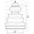 Soufflets de cardan avant OPEN PARTS SJK7214.00 - Visuel 2