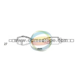 Arbre de transmission ODM-MULTIPARTS 18-012810