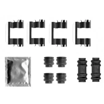 Kit d'accessoires, plaquette de frein à disque TEXTAR 82542400