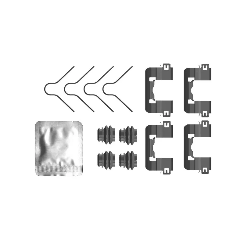 Kit d'accessoires, plaquette de frein à disque TEXTAR 82553700