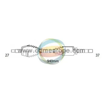 Arbre de transmission ODM-MULTIPARTS 18-162130