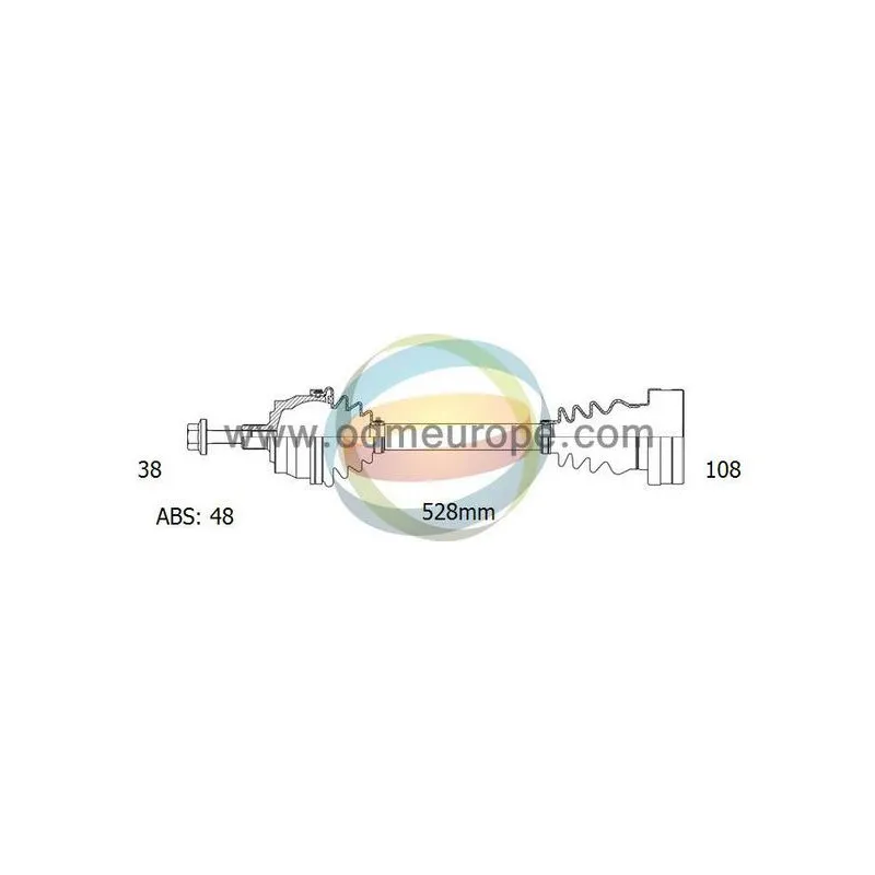 Arbre de transmission ODM-MULTIPARTS 18-212091
