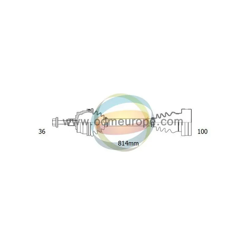 Arbre de transmission ODM-MULTIPARTS 18-212540