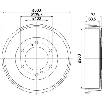 Tambour de frein TEXTAR