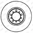 Jeu de 2 disques de frein avant JURID 561453JC - Visuel 2