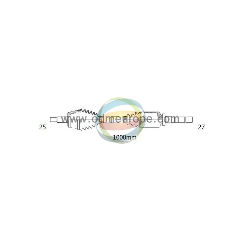 Arbre de transmission ODM-MULTIPARTS 18-352180